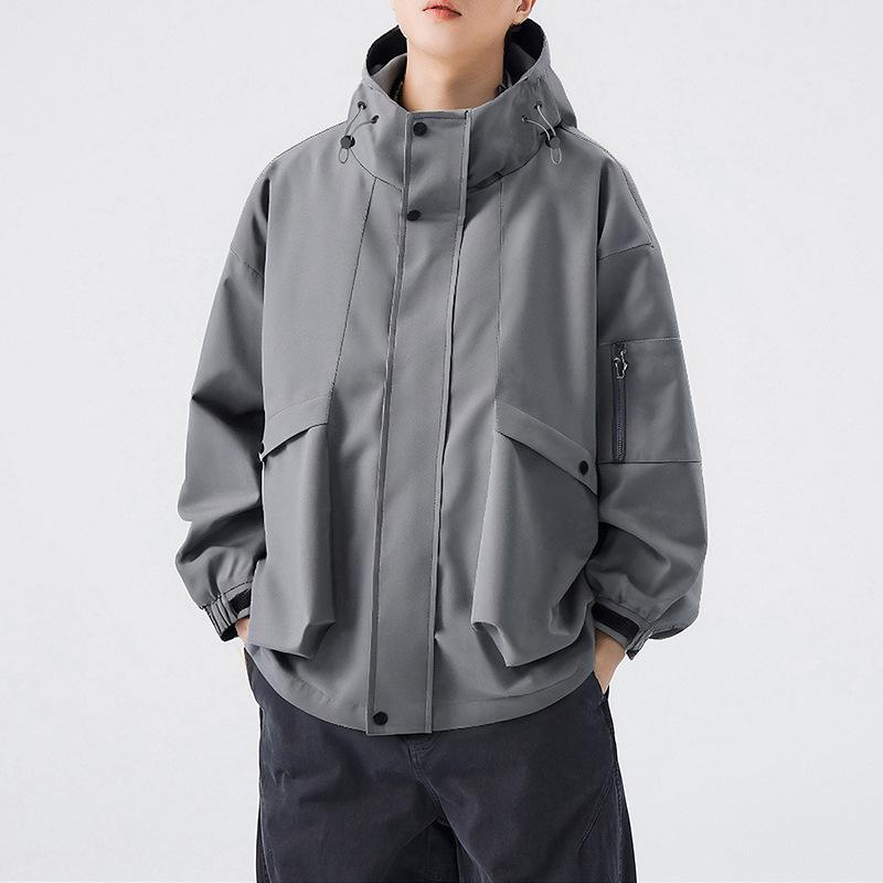 2025 Fall/Winter New Windproof Jacket Men's Regular Fashion Trend Men's Warmth