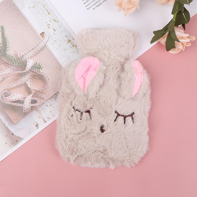 Warme Gemütliche Niedliche Weiche Wärmflasche Mit Plüschigem Flauschigem Bezug Kinder Erwachsene