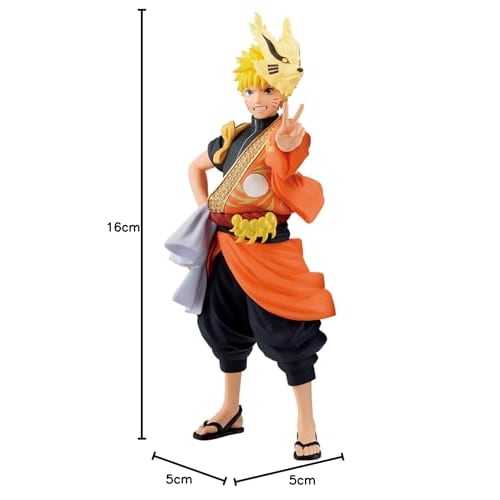 BANPRESTO Naruto Shippuden Uzumaki Naruto Figure (TV Anime 20th Anniversary Costume)