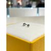Roseedor Fepr-B-1824W White CZ 0.2Ct 14K Piercing 252300171