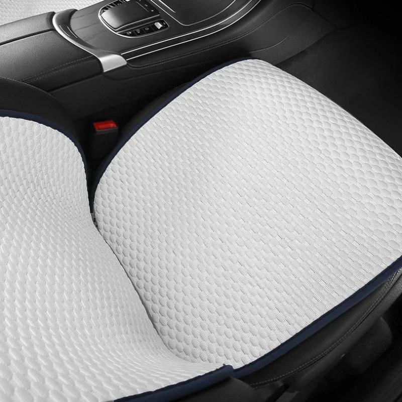 Breathable Ice Silk Car Seat Cushion Cover Auto Seat Cushion Seat Cover Sweat Absorption Split Single Sitting Rear Set Universal