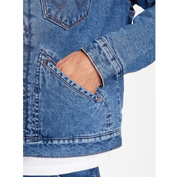 Куртка джинсовая Wrangler 124MJ SHERPA