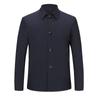 Spring and Autumn Jacket Men's Jacket Middle-aged and Old Men's Lapel Dad's Jacket Civil Servant Business Leader Jacket