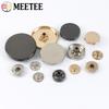 Meetee 100Sets 10-17mm Metal Button 14 Colors Press Studs for Leather Clothes Bags Decor Snap Fasteners Kit Sewing Accessories