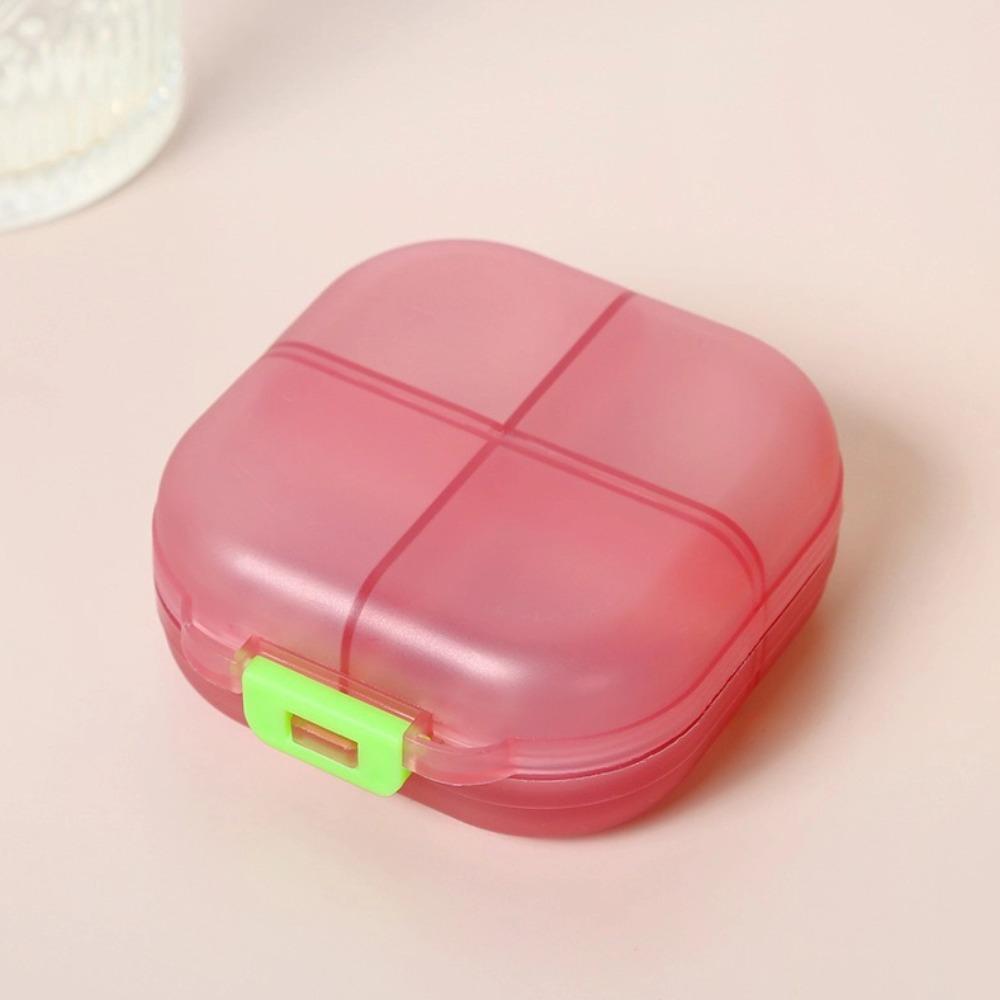 

New Weekly Portable Mini 8 Grids Pill Box Cases Travel Storage Organizer Small Premuim Container for Vitamin Fish Oils Medicine
