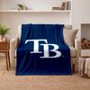 Tampa Bay Rays Soft Warm Flannel Blankets Comfortable Blanket for Home Decoration Gifting