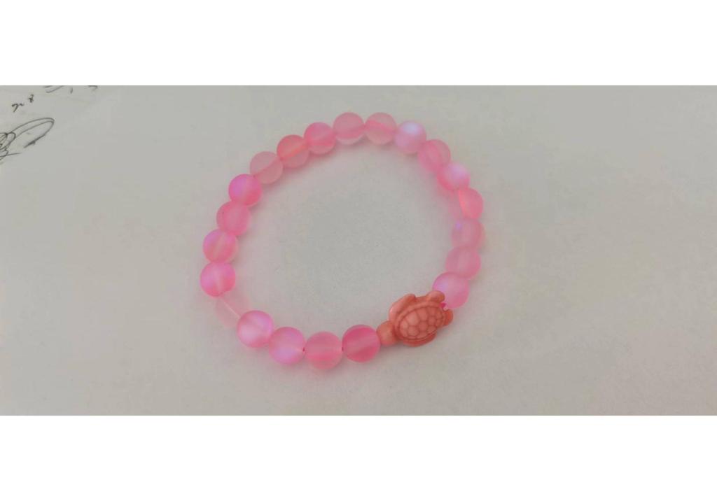 Stilvolles Perlen-Schildkröten-Armband für Damen - Exotisches Sommer-Strand-Accessoire