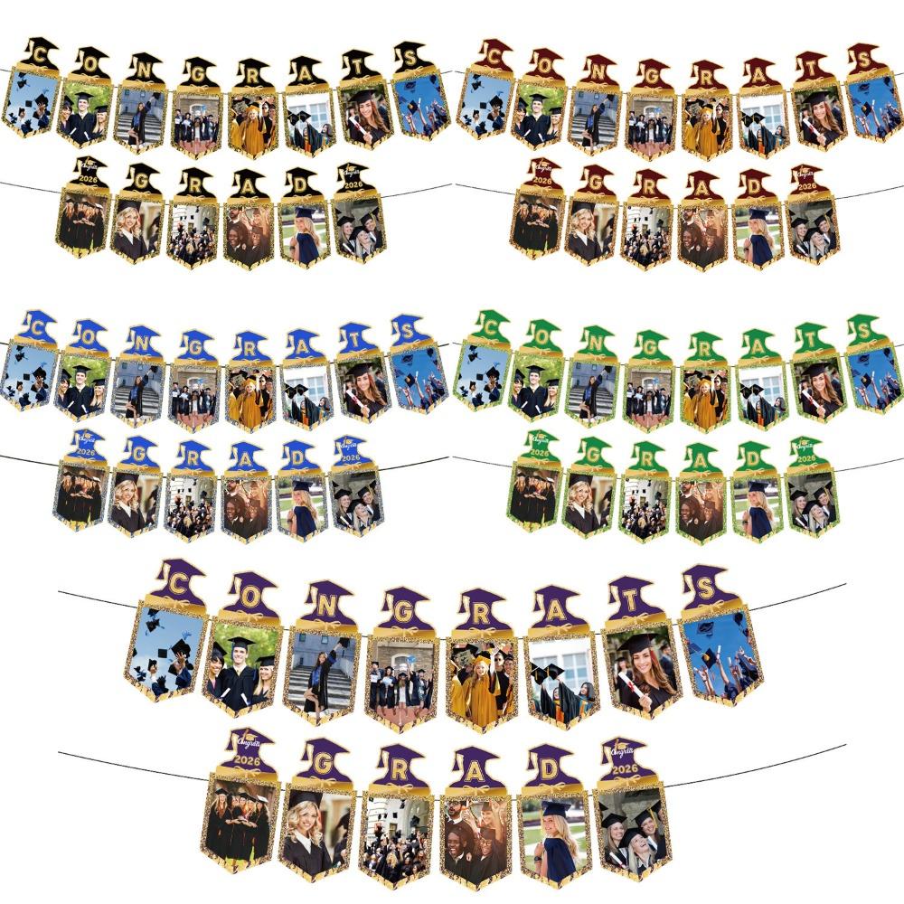 Celebrate Congrats Grad Banner Graduation Season Graduation Photo Props  Graduation Ceremony