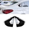 Auto Heckfenster Lamellenabdeckung Zierleiste Für BMW X4 F26 2014-2018 Fensterlamellen Seitenentlüftung Zierleiste Glänzend Schwarz/Carbonfaser-Look