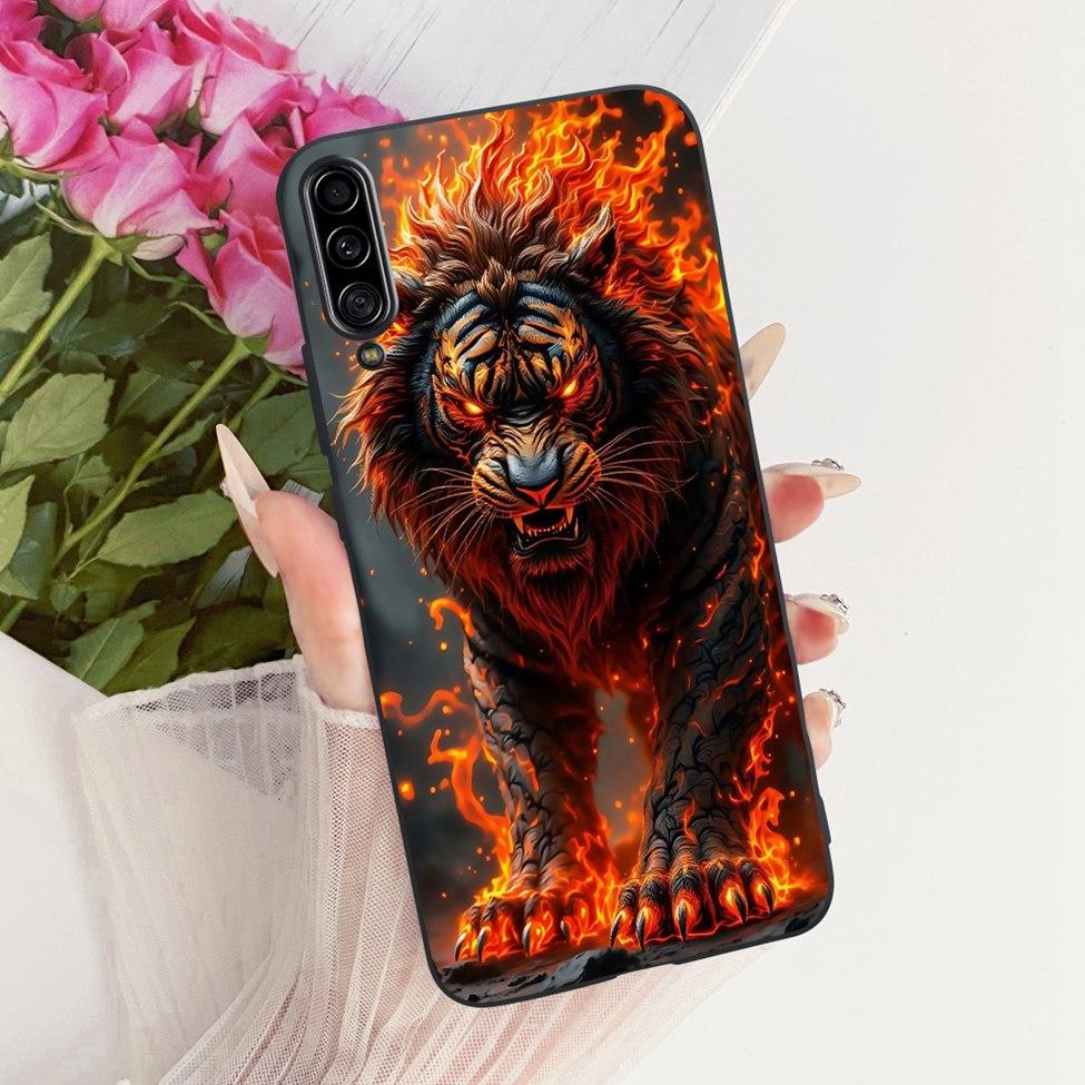 Pour Samsung Galaxy A90 5G Coque Silicone Mignon Mode Fleurs Peinte Drôle Coquille Pour Samsung A90 5G SM-A908B SM-A908N SM-A9080