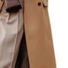 Lapel Double Breasted Woolen Suit Jacket Long Sleeve Solid Color Long Woolen Elegant Coat Female Clothing
