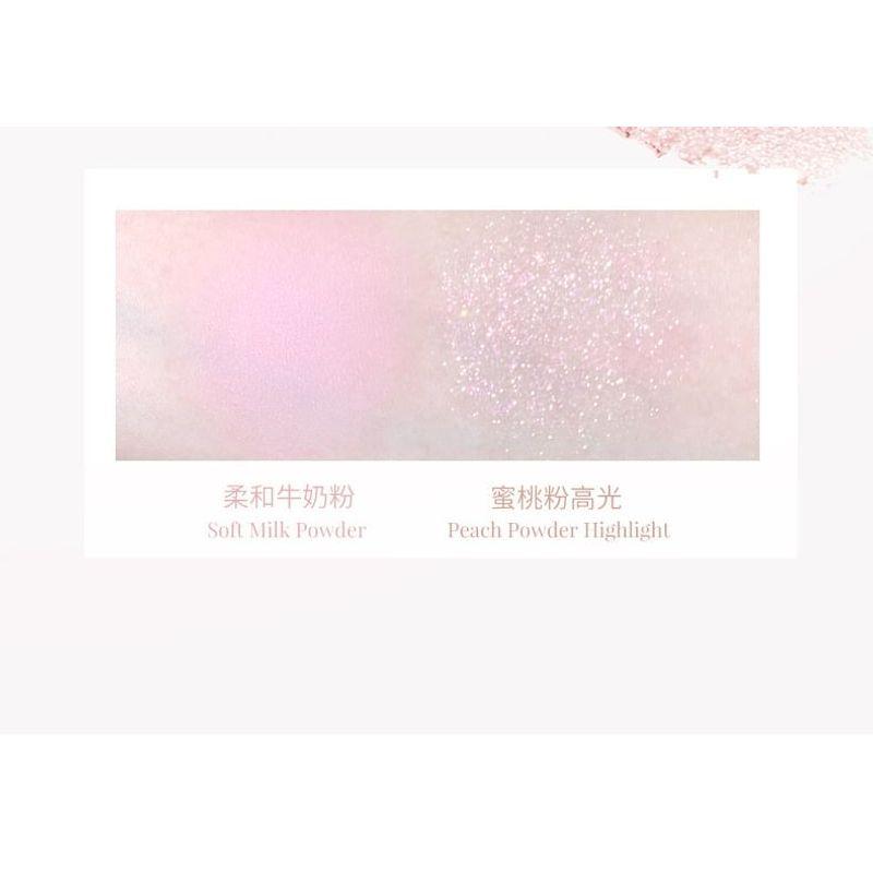 NOVO - Sweet Encounter Highlighter Blush Palette - 3 Types