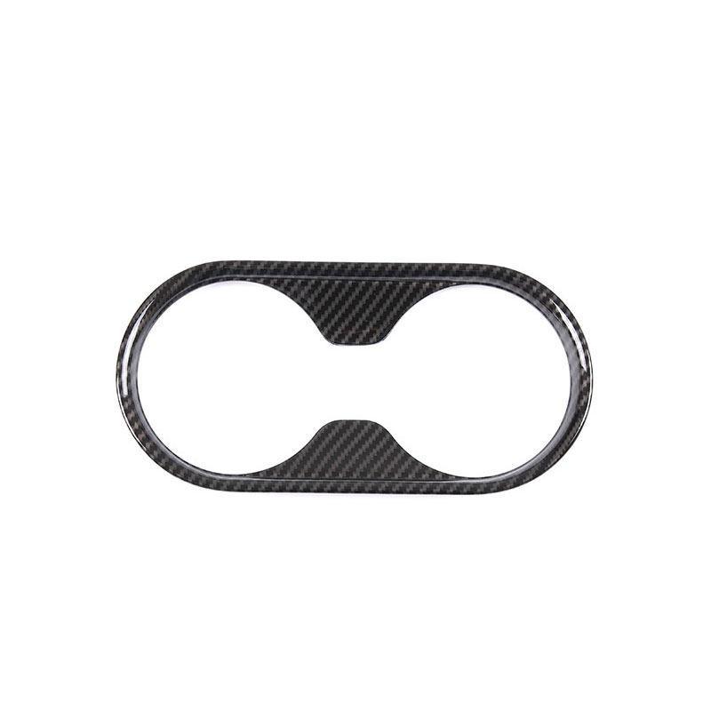 For Ford Ranger Wildtrak 2015 2016 2017 2018    Car Center Water Cup Holder Panel Cover Trim Inner ABS Accessories
