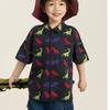 Boys' Dinosaur Print Short-Sleeve Summer Shirt