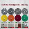 Stone Four-Step Dry Marble Polishing Pad for Walls