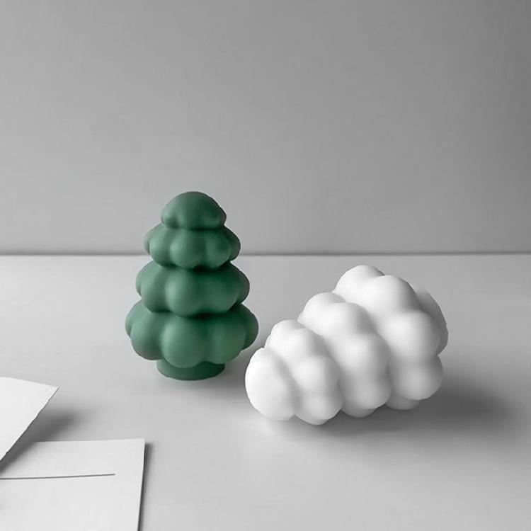 Handmade Desktop Decor Gypsum Epoxy Resin Dwarf Candle Mould for Home Decoration