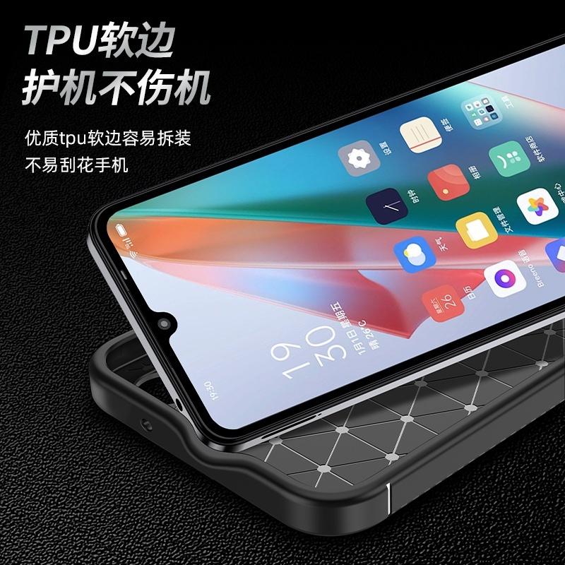 For Redmi 14C Case Cover Xiaomi Redmi 14C Capas Shockproof Carbon Fiber Lens Protective Phone Bumper Soft TPU Fundas Redmi 14C