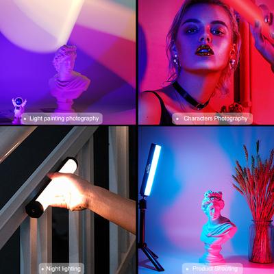 Rgb Full Color Handheld Fill Light Stick Light Live Photography Atmosphere Light Outdoor Lighting Led Fill Light