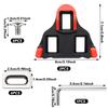 SEPSCO Bicycle SPD Cleats, Cleat Set Compatible with Shimano SPD-SL