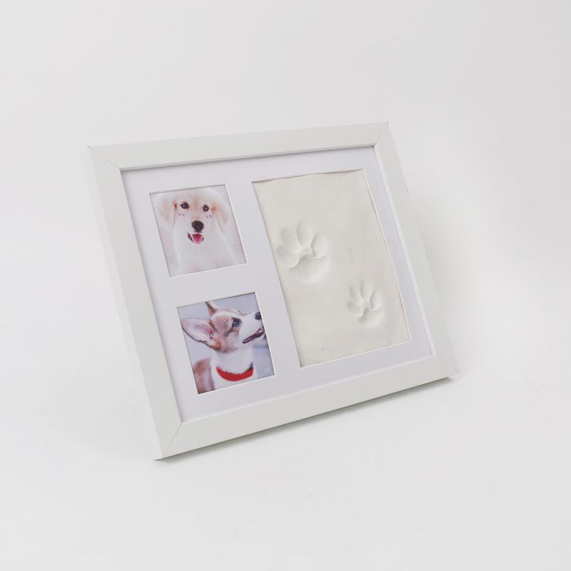 Pet Paw Print Ink Pad Frame for DIY Memorial Photos