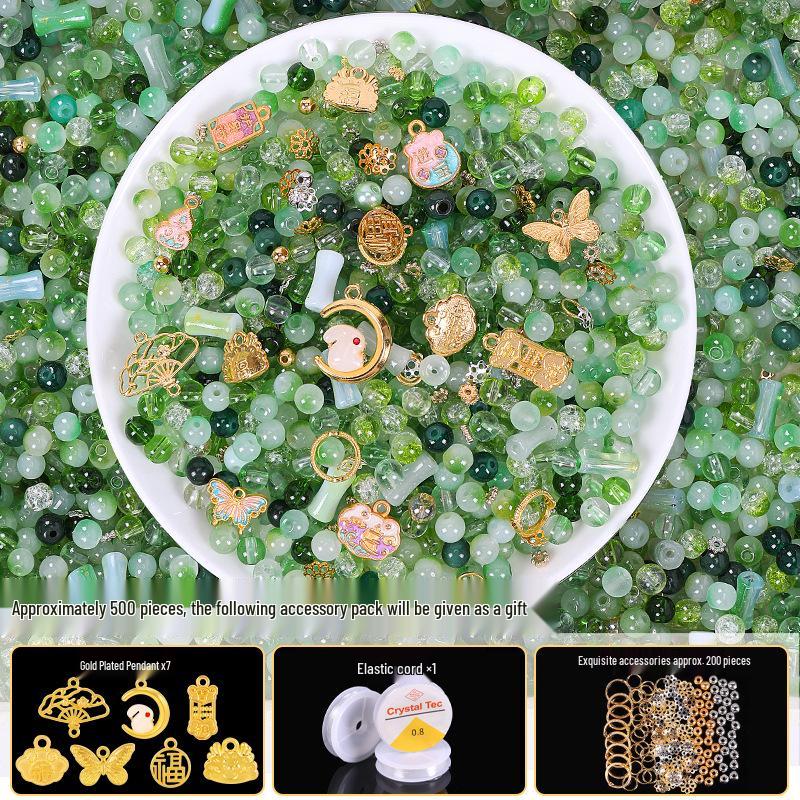Mid-Autumn Festival DIY Glass Beads Children s Beading Kit for Bracelets