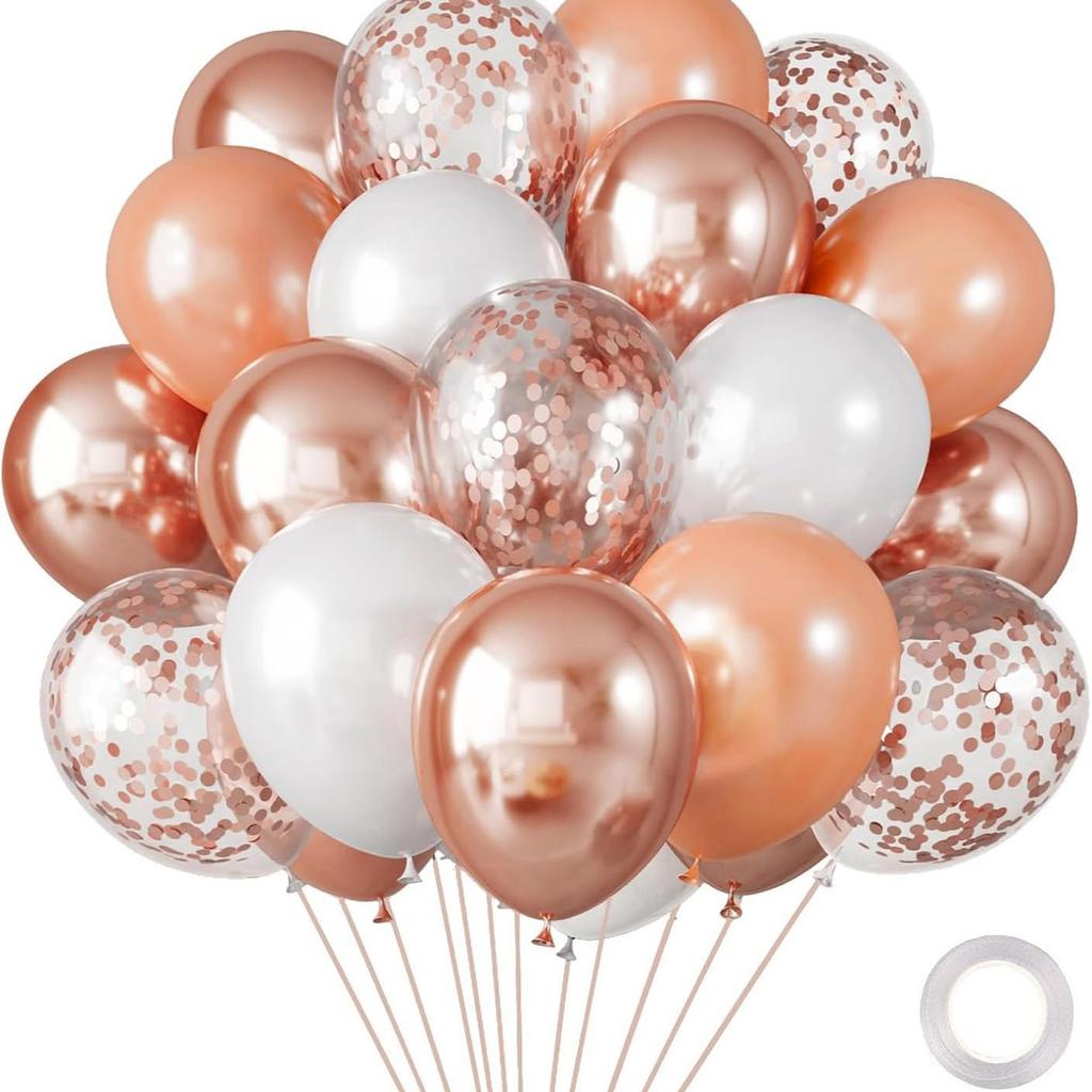 30-Piece Colorful Sequin Balloon Set for Parties and Events