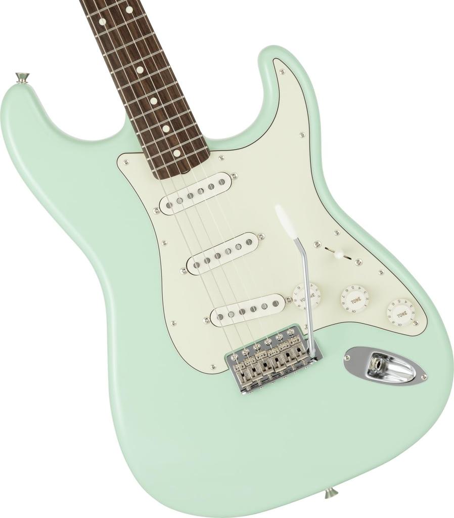 Fender /Fabriquée au Japon Traditionnelle Années 60 Stratocaster Touche Palissandre Vert Surf