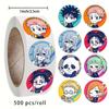 Gojo Satoru Pattern Stickers: 500 Sheets for Journals, Water Bottles, Gift Wrapping, and Stationery Decoration