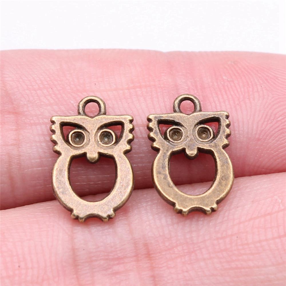 Owl Charms Pendant Female Jewellery Ethnic Materials