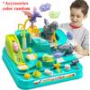 Race Track With Car Toys For Boys Car Adventure Toys Dinosaur Race Track Car Toys For Boys Girls Puzzle Car Tracks Playsets