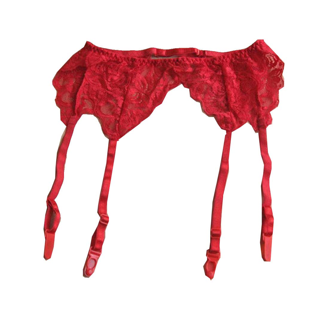 

Same color set garter belt 2-piece (lace/shorts/sexy/cosplay/costume) LSI-101 (red)