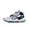 Li Ning Youth  Pioneer TD Non-Slip Shock Absorbing Wear-Resistant Low-Top Basketball Shoes Kids sneaker White Black YKBR054-11