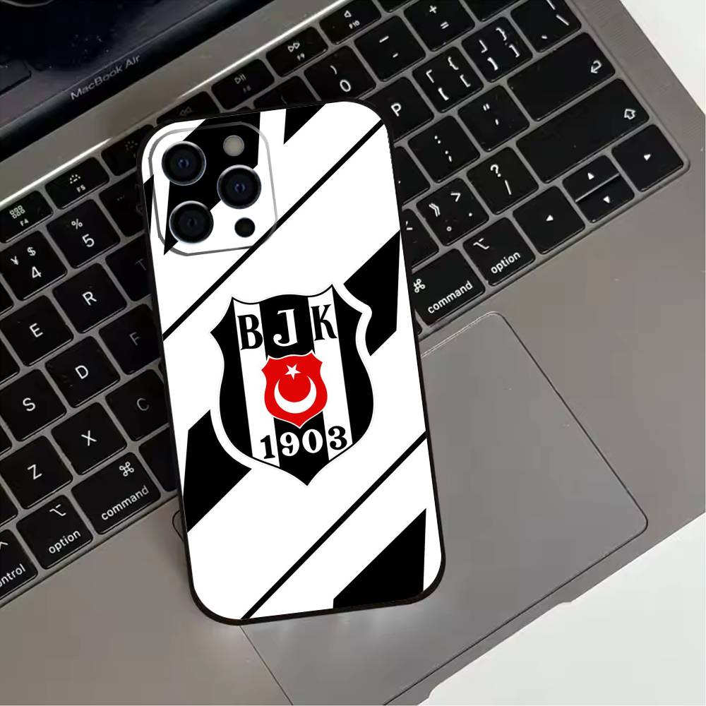 1 Stück F-Fashion B-Besiktas BJK Handyhülle Für iPhone 17,16,15,14,13,12,11 Plus,Pro Max,XS,Weiche Silikon Schwarze Hülle