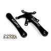 Litepro Bike Crank 1 Pair Universal 170mm Bicycle Aluminum Alloy Single Crankset Crank Arm Set Bicycle Repair Parts BCD 130mm Mountain Bike Road Bike
