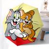 1pz Ombrello di Alta Qualità a Tema Tom & Jerry, Ombrello ad Apertura e Chiusura Automatica, Ombrello Multifunzionale G0811092