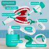 Dentist Kit for Toddlers Smart Dental Chair Playset Rotating Table Operating Light Water Function Educational Pretend Play Toys for Kids 2-4 Early