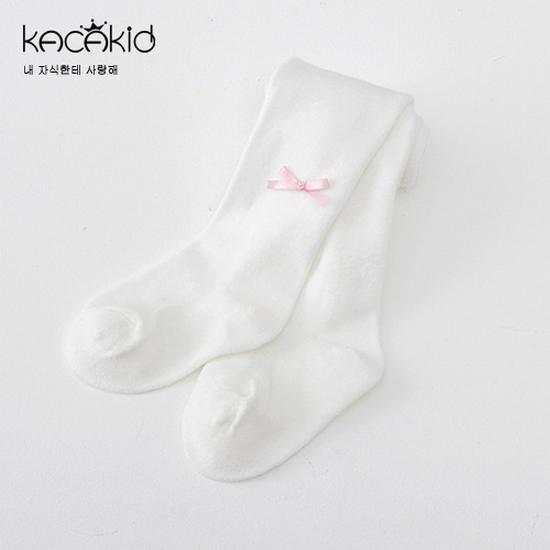 Autumn Cotton Baby Girls' Solid Color Tights and Leggings