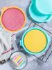 1/4PCS Round Silicone Layer Cake Mold Silicone Chocolate Mousse Cake Mould Cake Round Mould DIY Dessert Cake Baking Tools4/6/8in