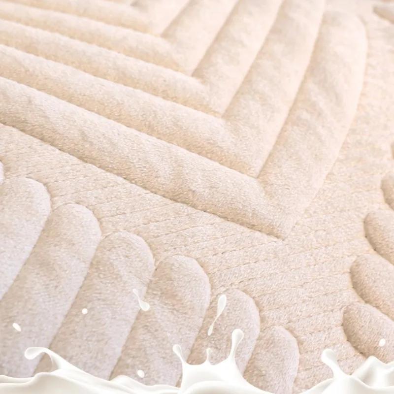 1PC Soft Velvet Sofa Mat Cover Solid Color Four Seasons Universal Sofa Towel Non-slip Anti-dirt Couch Slipcover for Living Room