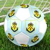 Burnley Football Club Soccer Ball, colorful, suitable for all ages, machine-stitched, PVC material, competition grade, durable and high bounce