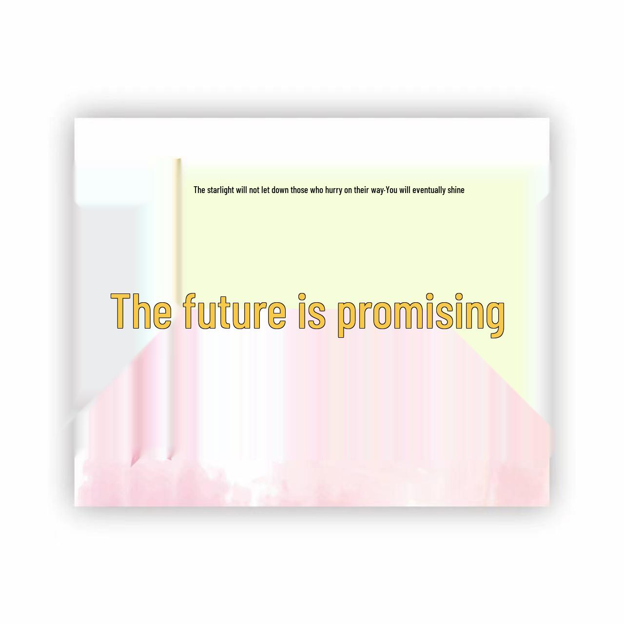 

Cartoon Waterfall Kitten New Year Greeting Card