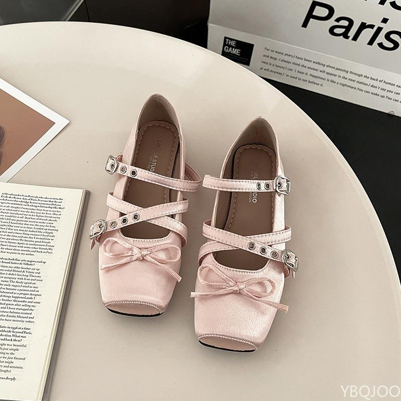 Summer Butterfly-knot Fashionable versatile Flats Women Casual Comfortable soft-soled shoes Ladies Elegant minimalist Shoes