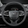 Leather Car Steering Wheel Cover for Honda CRV Ridgeline HRV Prologue URV Accord ZRV Odyssey WRV BRV Accord Pilot Fit Passport