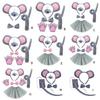 Animal Dress Up Kits Mouse Hairband, Tail, and Bowtie for Kids Birthday Parties