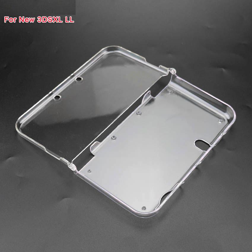 JCD 1pcs Plastic Clear Crystal Protective Hard Shell Skin Case Cover For 3DS/New 3DS/New 3DS XL LL/NDSL/NDSI Console