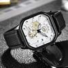 Niche High-End Square Men'S Watch Fashion Timer Business Watch Men'S Waterproof Quartz Watch