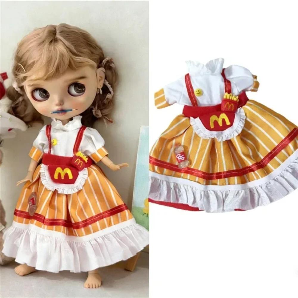 Per Bambola Blythe Cappotto Coniglietto Dolce Vestito Abbigliamento Pizzo Vestito Principessa Vestiti Carini per Bambina Per Bambola BJD 6/1 OB24 OB22 Accessori