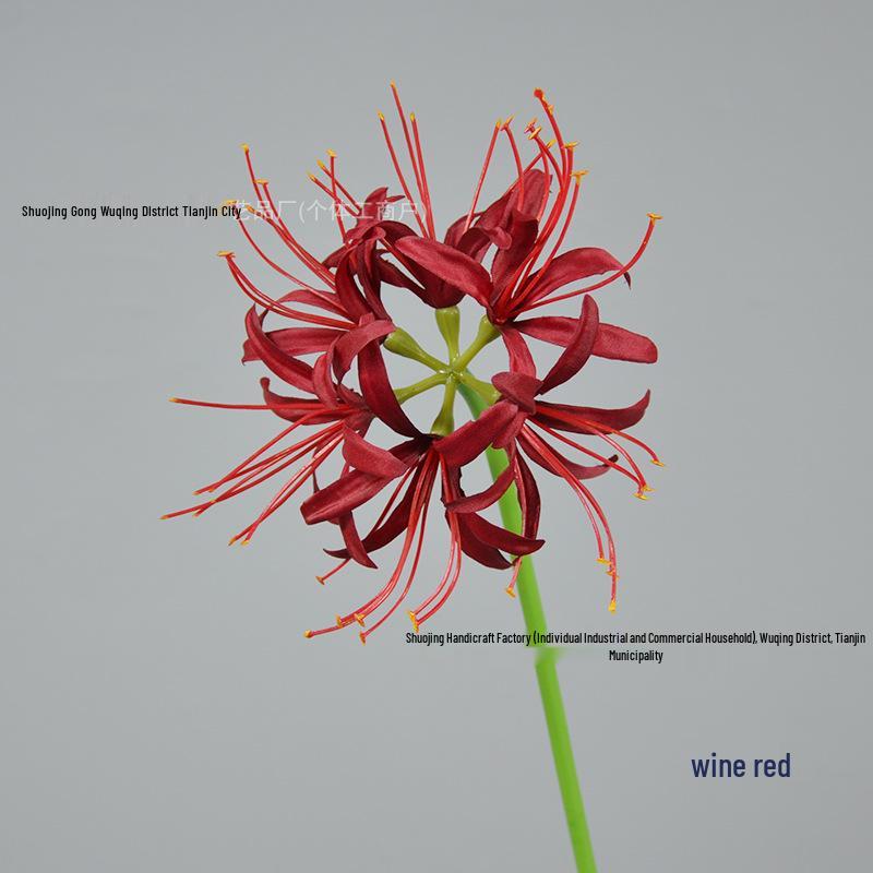 Lycoris Radiata Künstlicher Stiel für Bühnen- und Studio-Dekoration