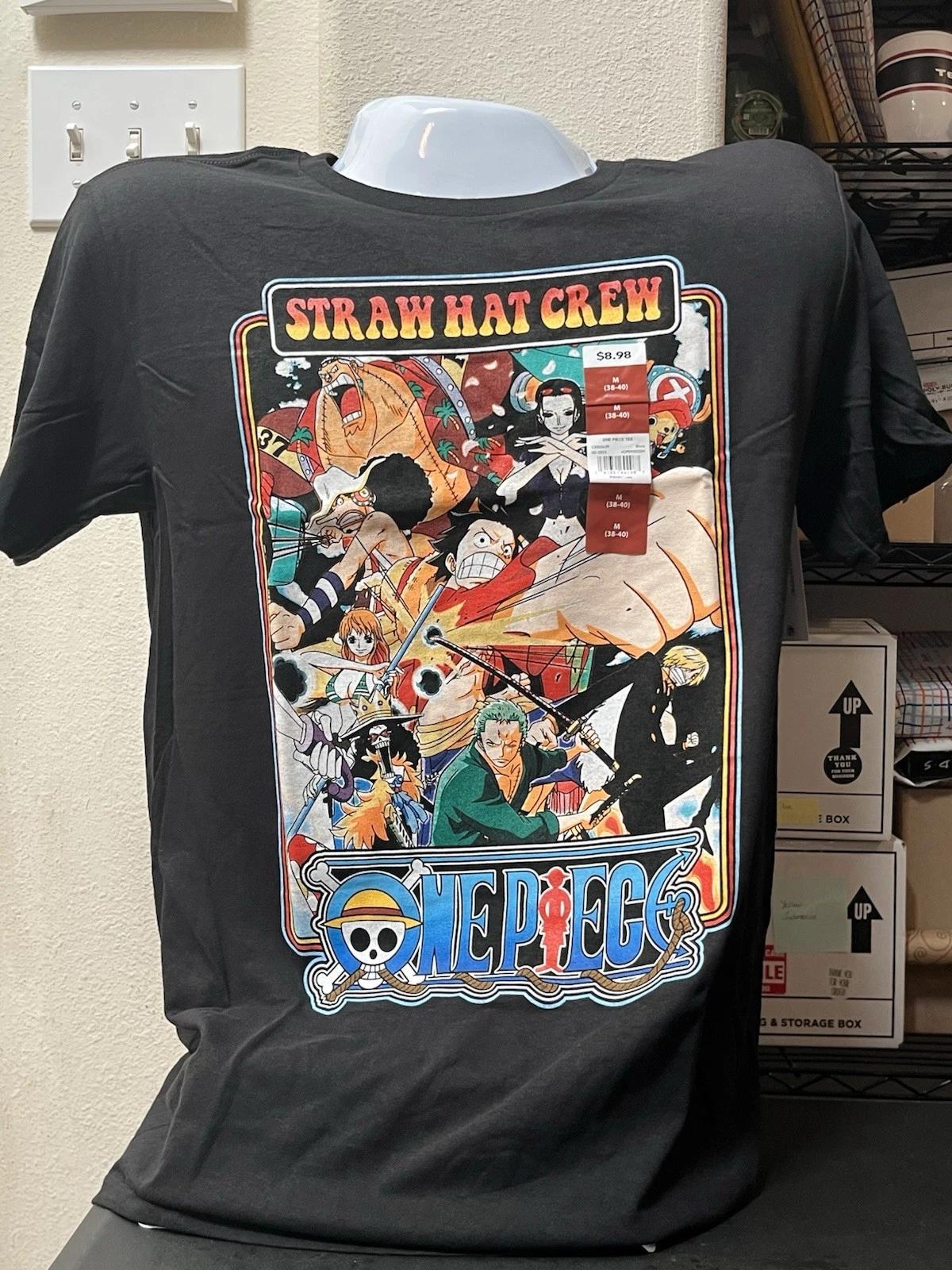 One Piece Straw Hat Crew T Shirt 2XL