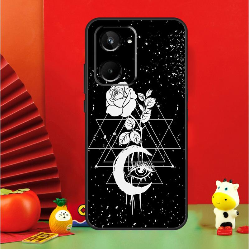 Occult Witchcraft Moon Gothic Witch For Realme 10 11 12 13 14 Pro Plus 15 GT7 Pro GT6 C65 C67 C63 C61 C55 C51 C53 C35 C75 Case